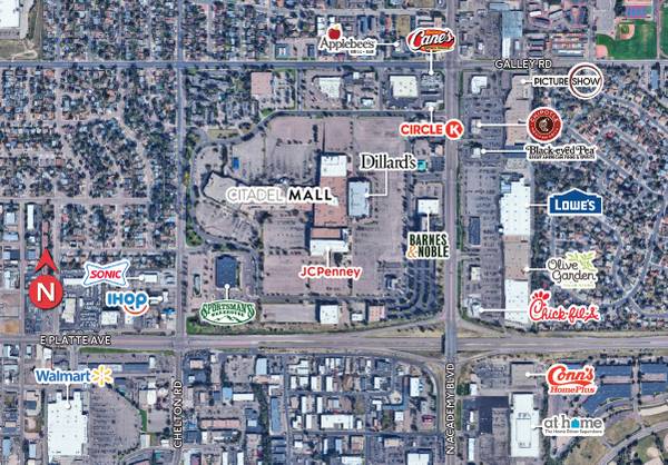 $2,800 / 747ft2 - Espacio disponible en Citadel Mall (Colorado Springs)63658230760579121