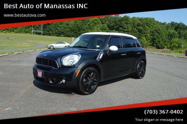 Mini COOPER S COUNTRYMAN 2012 - $6.299 (Manassas)63616306115075123