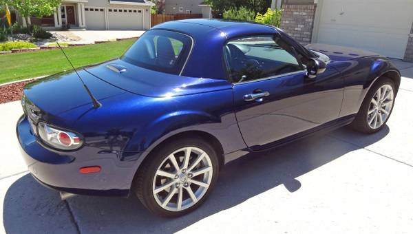 2008 Mazda Miata MX-5 Grand Touring descapotable con techo rígido - $5,295 (Galena)63619483526787124