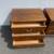 Pair of Vintage mid century modern walnut nightstands 6 thumbnail