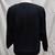David Brett Vintage Black Embroidered Floral Dolman Sleeve Sweater - L 5 thumbnail