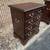 Pair of Vintage Georgian Black Mahogany Nightstand 19 thumbnail