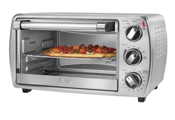 Oster TSSTTVCG04 6-Slice Convection Countertop Oven - Silver 1