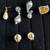 LOT OF VINTAGE COSTUME EARRINGS PEARL BAKELITE MONET 15 thumbnail