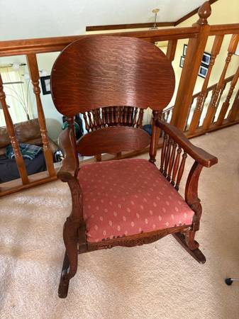 Antique Wisconsin Rocking Chair 1