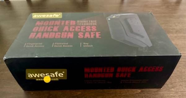 NEW Quick Access Hand gun locker 1