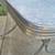VNTG Retro silver + white 50s cracked ice pattern Formica + chrome table 8 thumbnail
