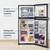 INSIGNIA Mini Fridge w/Freezer 4.3 Cu. Ft. Stainless 2 thumbnail