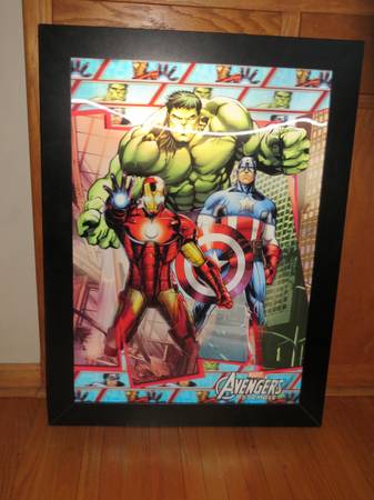 MARVEL AVENGERS WALL ART 1