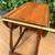 Charming Antique Walnut Drop-Leaf Table w Leaves Oval Old World Table (23H inch) 13 thumbnail
