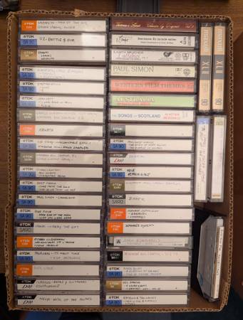Cassette Tapes (45), TDK SA90 and Pre-recorded, Lot#2 1