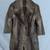 100% HANDMADE NATURAL WOLF WOMEN WARM COAT / "S - M SIZE" / FINLAND MA 1 thumbnail