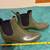 Boots-J Crew, Rain pull on booties, olive green, women's size 10 1 thumbnail