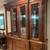 Gorgeous 10 Person Dining Table  + China Cabinet 2 thumbnail
