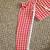 Red houndstooth skirt set 4 thumbnail