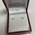 Diamond Earring Leo's Designer 14K White Gold 2 thumbnail