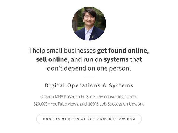 Digital Operations and Systems Specialist, MBA (websites, SEO, Notion) 1