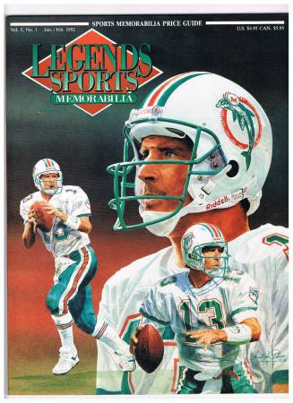 DAN MARINO Hank Aaron Legends Sports Memorabilia #1 1992 Pete Rose 1