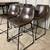 Round Pub  High Table & 4 Bucket Seat Chairs ASHLEY FURNITURE 8 thumbnail
