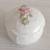 Vintage 1990s Irish BELLEEK Trinket Box Jar Lid RosesShamrocks Perfect 2 thumbnail