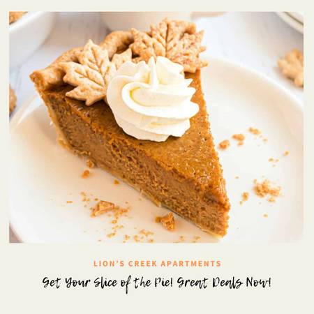 $1,646 / 3br - 1136ft2 - Get Your Slice of the Pie at Lion's Creek! Leasing for FALL Now! (NOBLESVILLE)63989075978499120