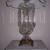 VINTAGE CUT CRYSTAL LAMP WITH DANGLING CRYSTALS 2 thumbnail