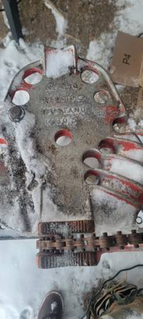 Ridgid tri stand/ dies set 2"to 1/2" 1