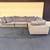 4 PC Gray Modular Cloud Sectional Couch Sofa 4 thumbnail