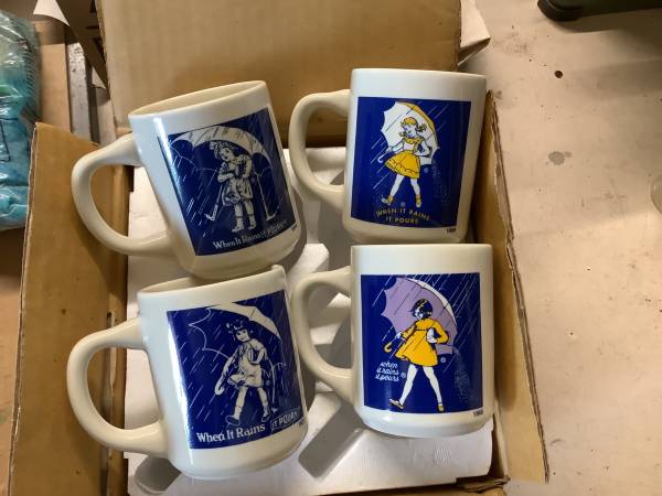 Morton Salt Collectable Coffee Cups 1