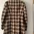 Vintage Nine West Size Small Brown/White/Tan Tweed Wool Sequin Coat 7 thumbnail