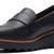 Clarks Women's Sharon Gracie Leather Slip-On Penny Loafer Flats, Black 4 thumbnail