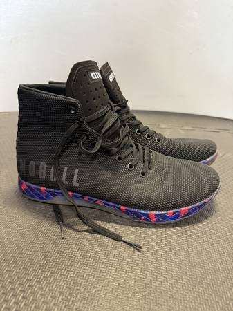NoBull Outwork High Top Black Multicolor Trainers Men's Size 10 1