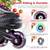Hiboy Adjustable Inline Skates with All Light up Wheels, Outdoor & Ind 3 thumbnail