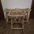 Bar Stools Rattan Very Sturdy 24" Seat Height Set of Three 1 thumbnail
