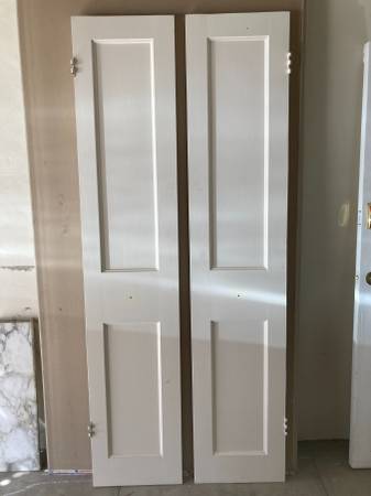 1930s Interior Solid Wood French Doors 1