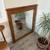 Large Solid Wood Framed Wall Mirror – Warm Oak Finish 2 thumbnail