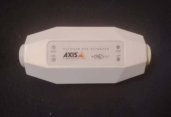 AXIS POE Range Extender Security Camera 01148-001 T8129-E Outdoor 1