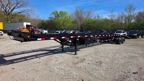 Kaufman 50 DUALLY +6FT 3-Car Hauler Trailer - Clean Title 1