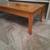 Class maple coffee table with protective glass top 3 thumbnail