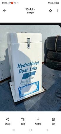 Hydrohoist control box 1