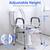 Brand New Raised Toilet Seat with Handles 3 thumbnail