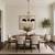 Modern Black Gold Four Light Chandelier New In Boxes 2 thumbnail