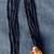 Vintage Seed Bead & Pearl Tassel Necklace Dangle Earrings Set 5 thumbnail