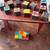 Vintage Wood Blocks Interlocking Set of 18 and 1972 Mattel 1-10  st@ 16 thumbnail