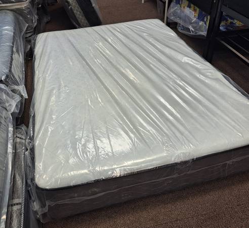 Full Double Euro Pillow Top Mattress - Factory Direct Affordable Sale 1