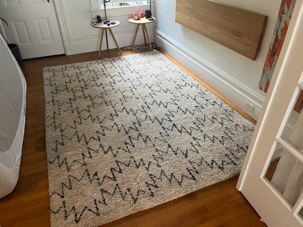 Crate & Barrel Cotallo Rug 6x9 1