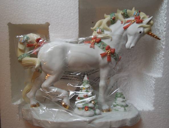 Princeton Gallery 2011 Yuletide Splendor Unicorn 1