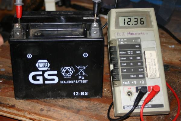 Motorcycle Battery 1