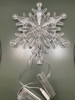 NEW Snowflake Xmas Tree Topper 1