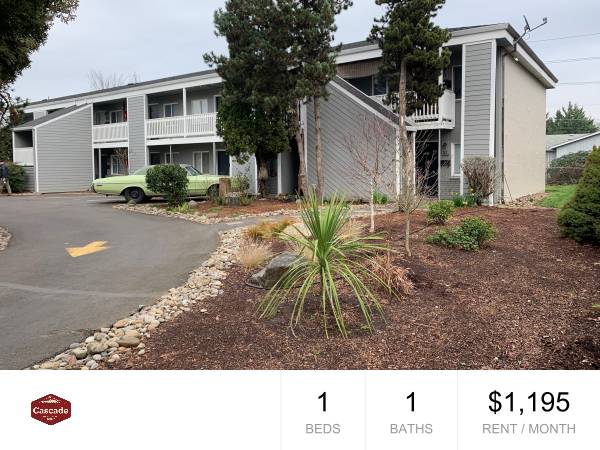 1 Bedroom / 1 Bathroom Unit - 1/2 Mile to George Fox University!! 1
